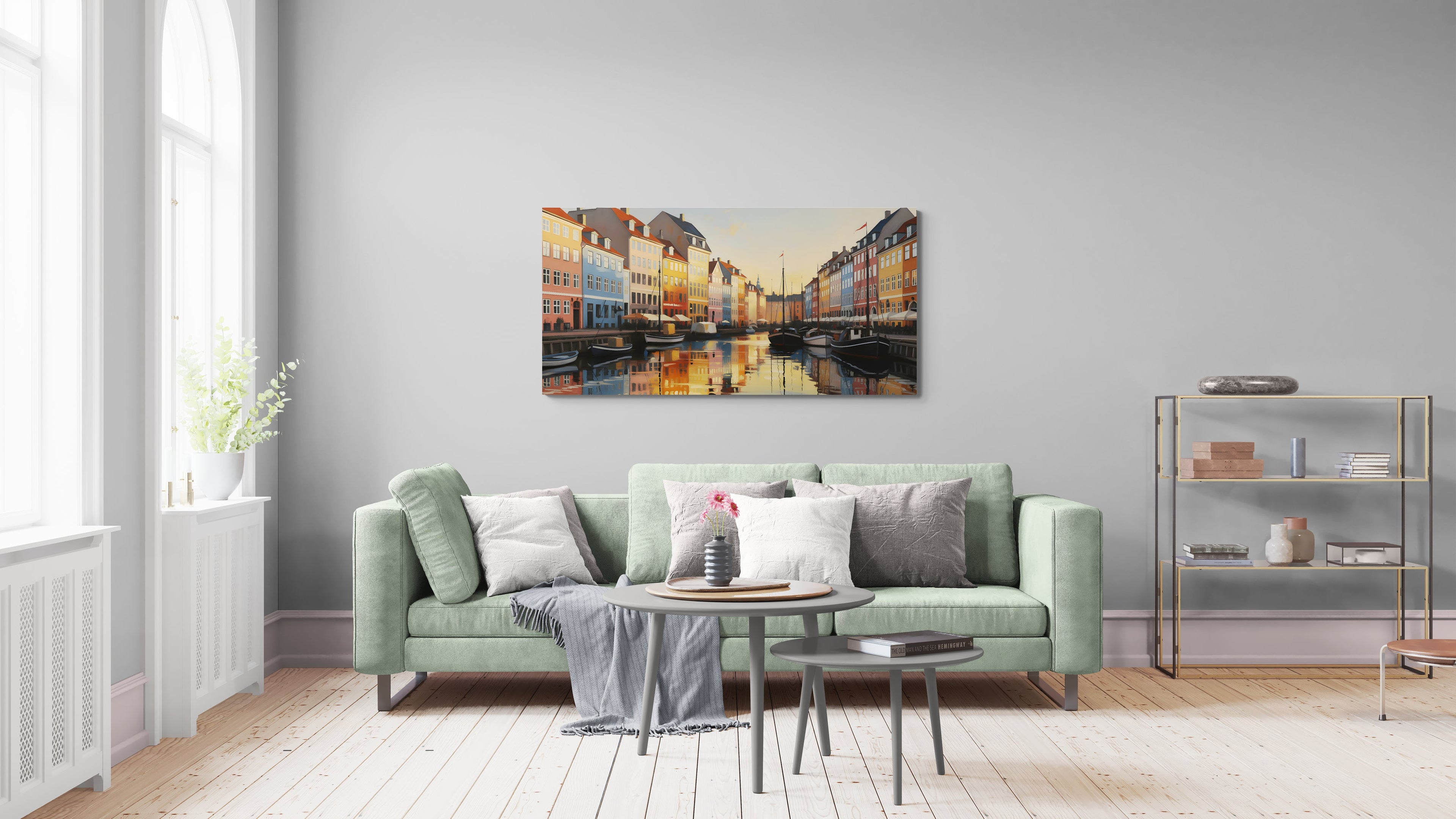 Maleriske kunstprint