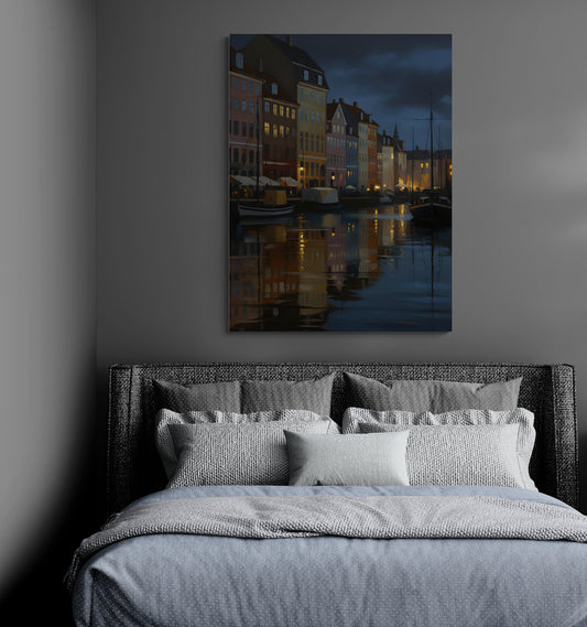 Old Nyhavn By Night