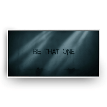 Be that one
